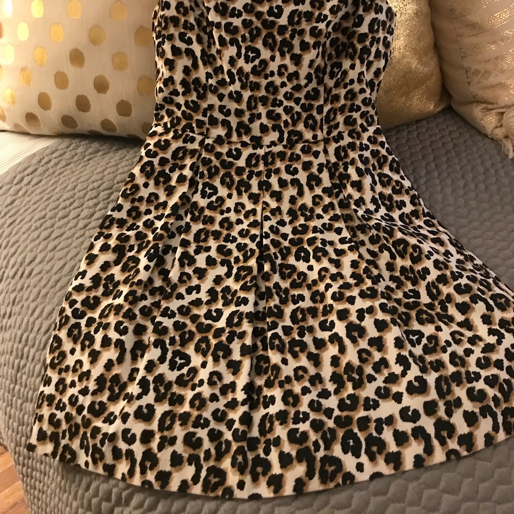 Forever21 leopard print PARTY dress - Picture 5 of 6